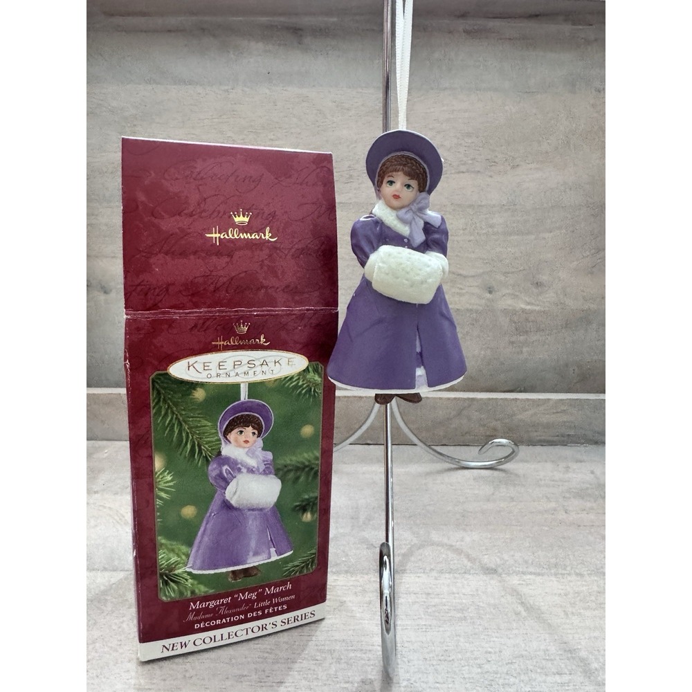 Hallmark Keepsake Margaret Meg March Madame Alexander Little Women Ornament 2001